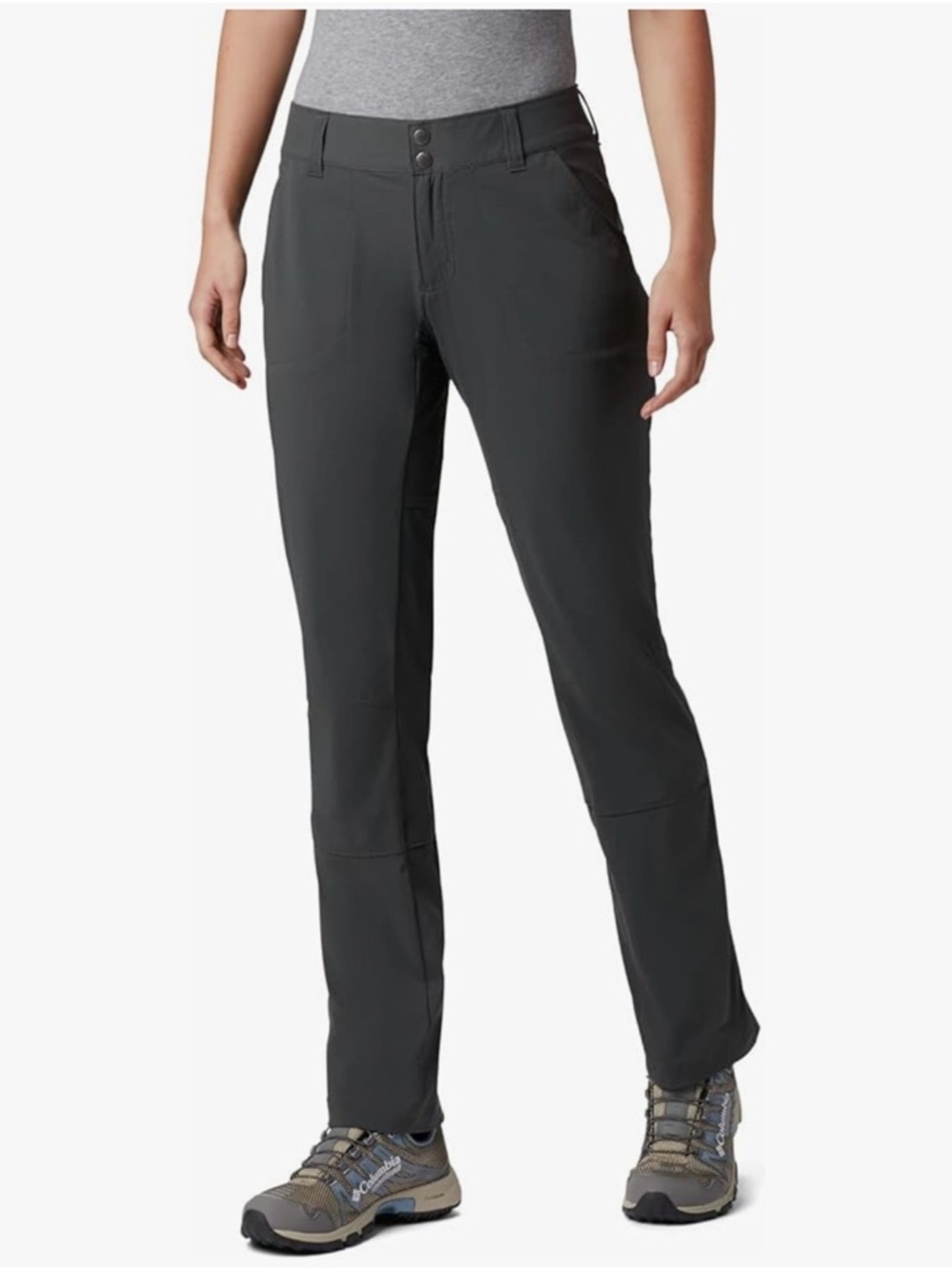 Columbia “Saturday Trail” SPF 50, Water Resistant, Stretch Pant/Capri - Black - Picture 3 of 9